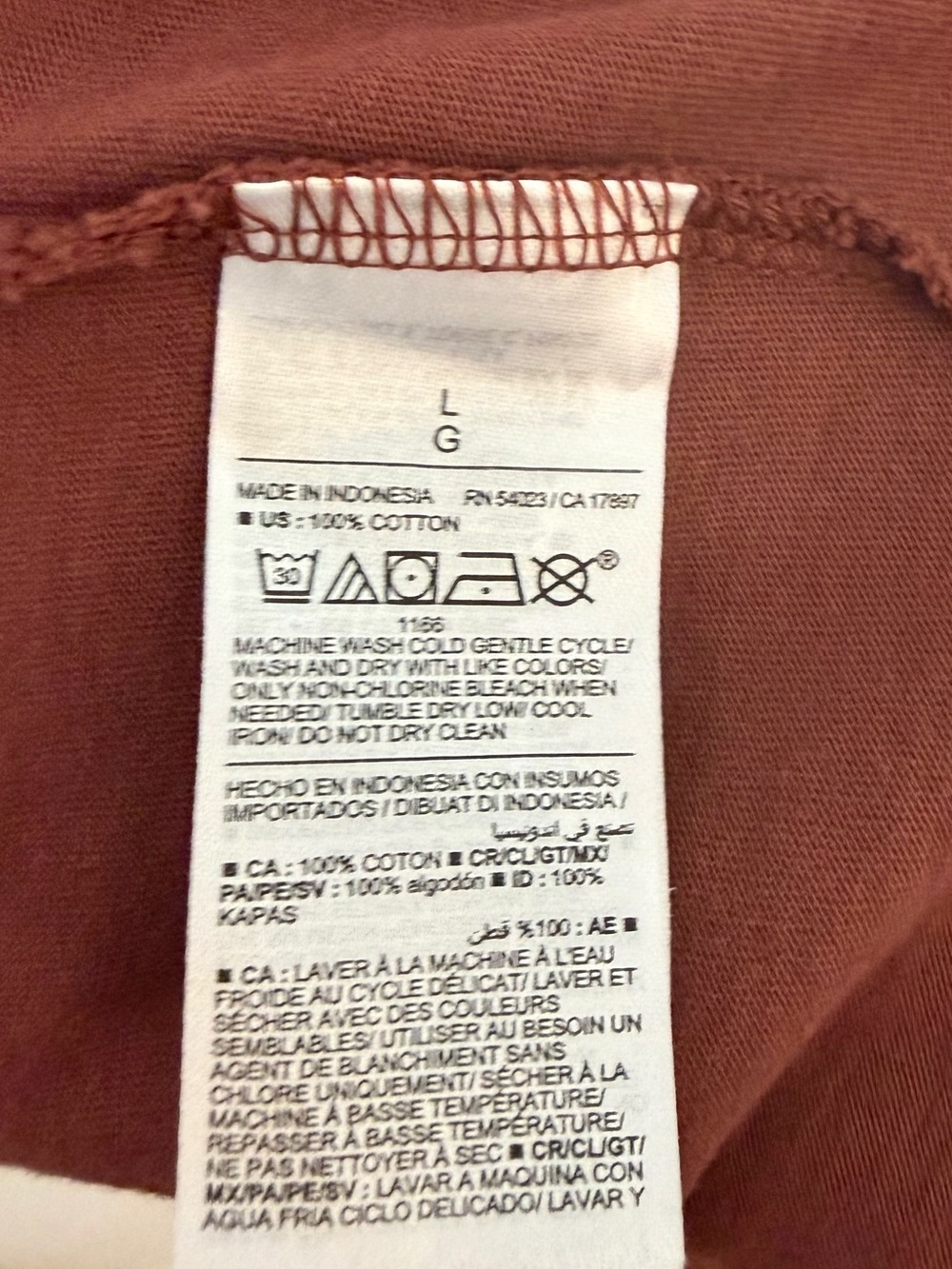 Old Navy Women’s Size L Tiered Short-Sleeve Dress - Brown - Picture 4 of 4